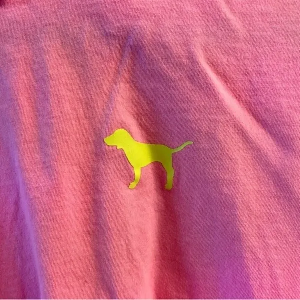 PINK - Victoria's Secret Women's Long Sleeve Pink Crop Top - Image 2