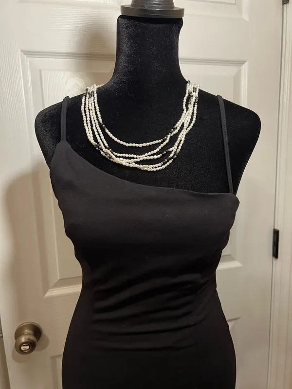 Lulus Sexy black cocktail bridesmaid wedding guest dress - Image 6