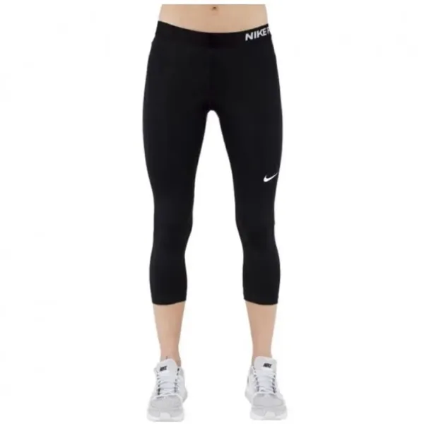✨Nike Pro Cropped Compression Athletic Navy Workout Sz Small Leggings✨ - Image 3