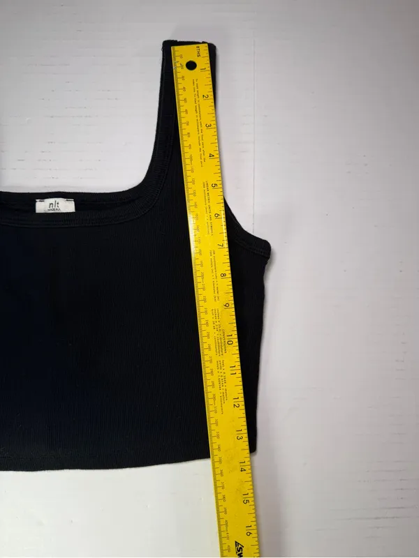 nlt Black Ribbed Square - Image 4