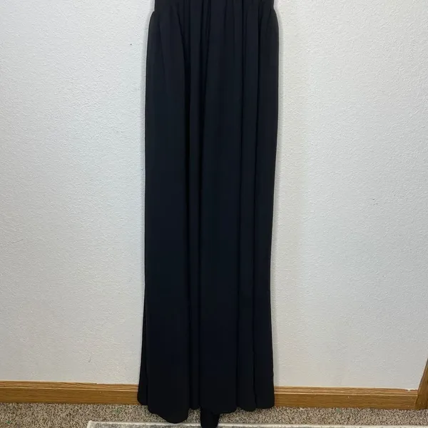 H&M Black Halter Maxi Dress - Image 2