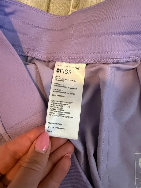 Figs Women Zamora Jogger Pant Purple 3XL - Image 3