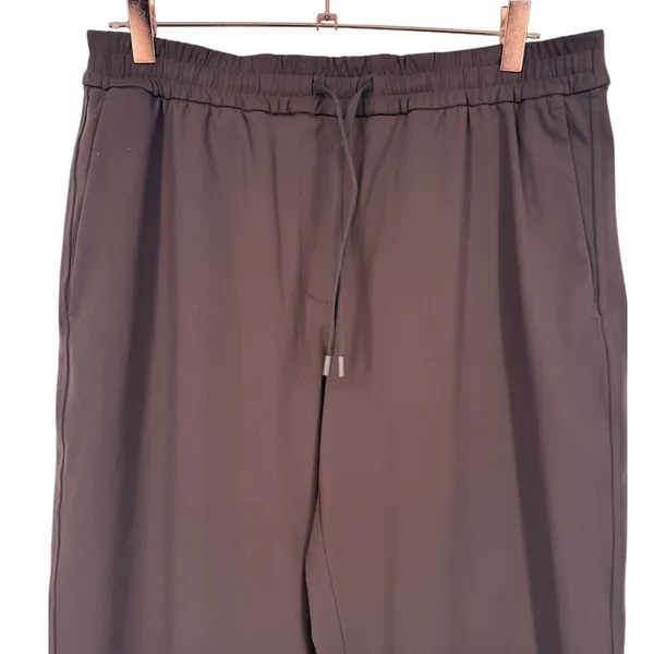 Lululemon Womens Tapered-Leg Mid-Rise 7/8 Pant Brown Luxtreme Size Medium W5FWDS - Image 8