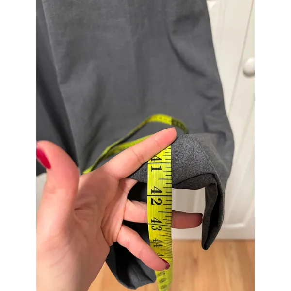 Banana Republic Hayden Gray Wide Leg Pants Size 14 - Image 8