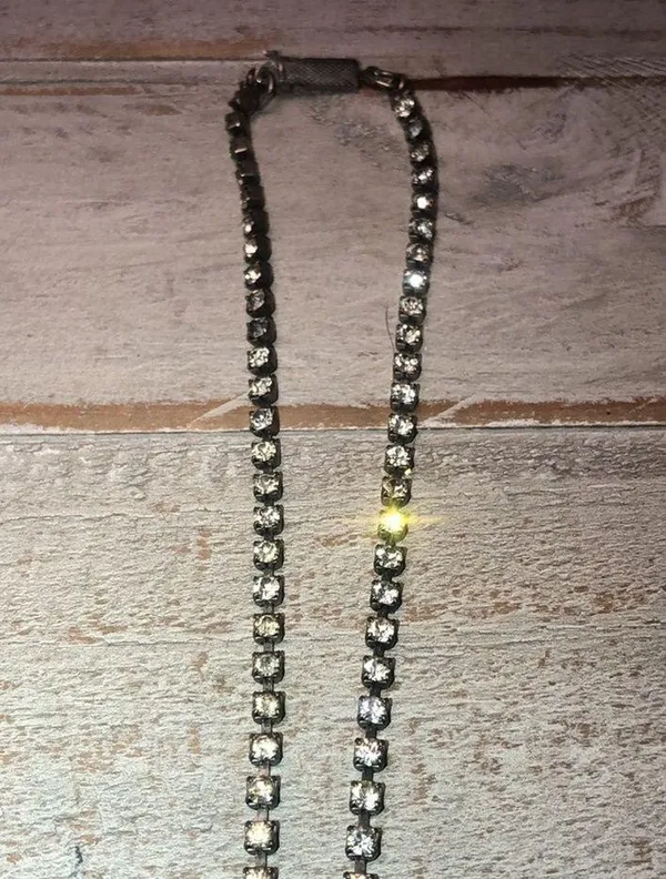 Diamond Rhinestone Necklace - Image 3