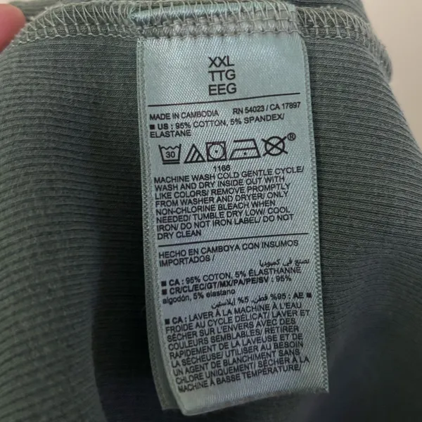 💥 Old Navy Olive “Snug” Crop Tank Top - Image 5