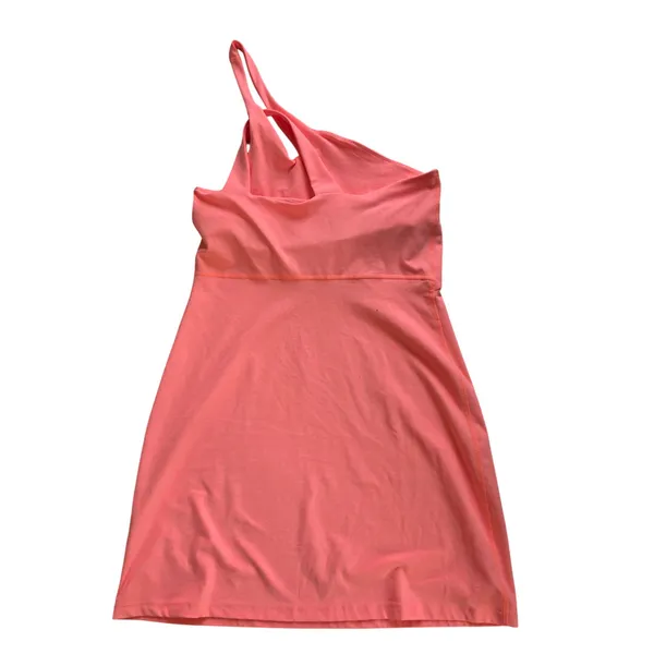 Beyond Yoga NWT Spacedye Lost Your Mind Dress Electric Peach Pink SD6190 Women M - Image 4