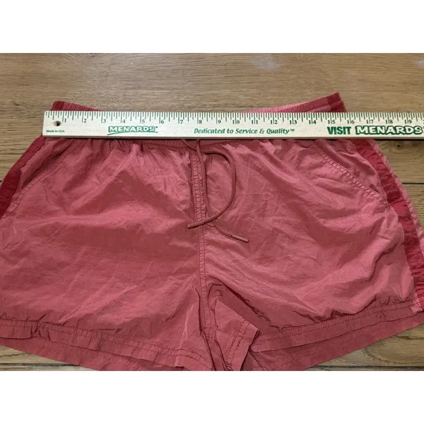 Athleta Expedition Etruscan Red Hiking Athletic Shorts‎ Size 8 Preppy Athleisure - Image 4