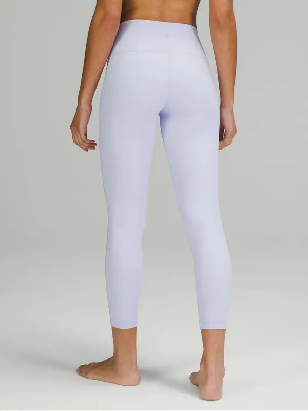 Lululemon Wunder Under High-Rise Tight 25 in Pastel Blue - Size: 2 - Image 4