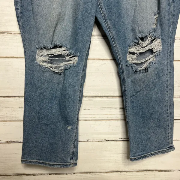American Eagle Curvy Mom Jean Stretch Denim Plus Size 18 Short - Image 11