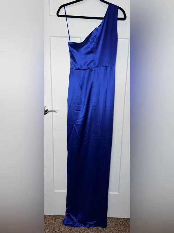 Sau Lee x Revolve One Shoulder Preston Dress - Egyptian Blue - Image 5