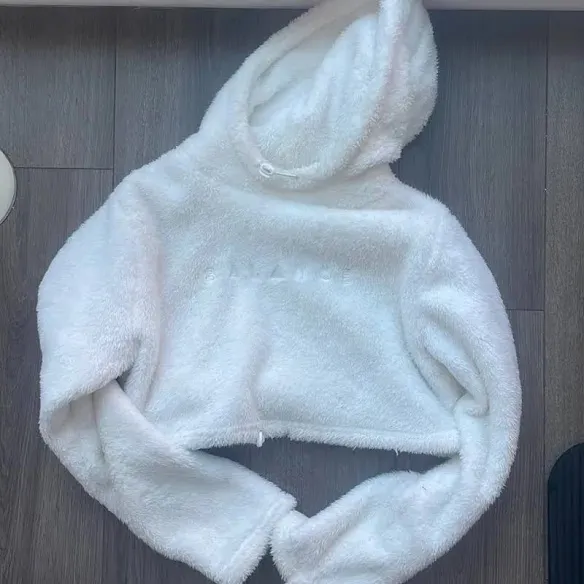 Balance Athletica White Fleece Hoodie - Image 4