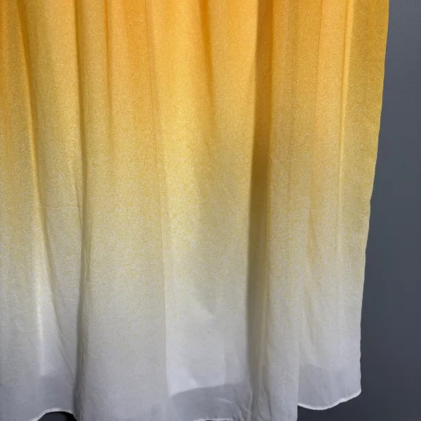 Lane Bryant Yellow Ombre Off The Shoulder Maxi Dress - 18/20 - Women's Plus Size - Image 4