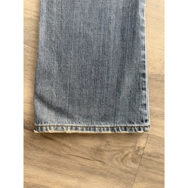 VTG Y2K Abercrombie Fitch Low Rise Bootcut Flare Jeans Preppy Womens Size 8R - Image 9