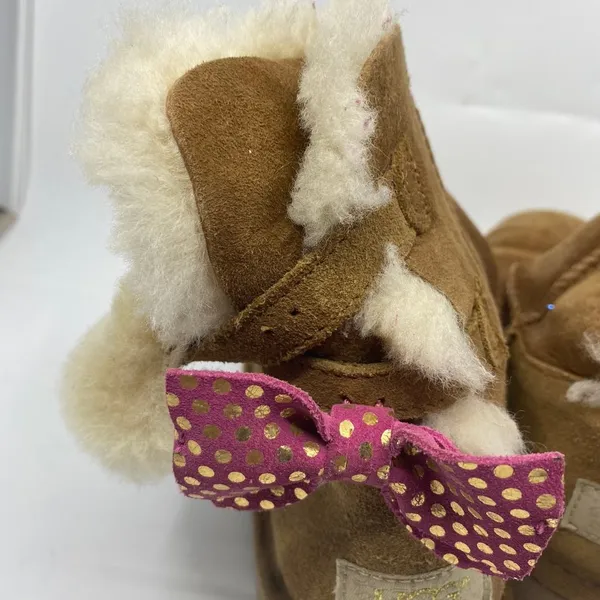 Mid UGG Brown Boots Size: US 2 - Image 8