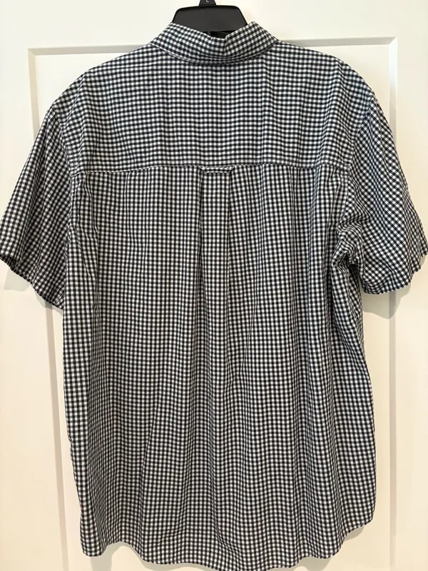 Chaps Easy Care Short Sleeve Button-Down Shirt – Size L/G - Image 2