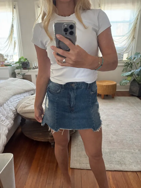 Forever 21 Denim Skirt - Image 4