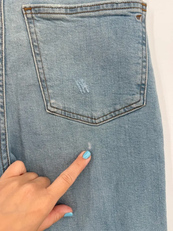 Madewell‎ The Perfect Vintage Straight Jean in Danby Wash size 25 NWT - Image 8