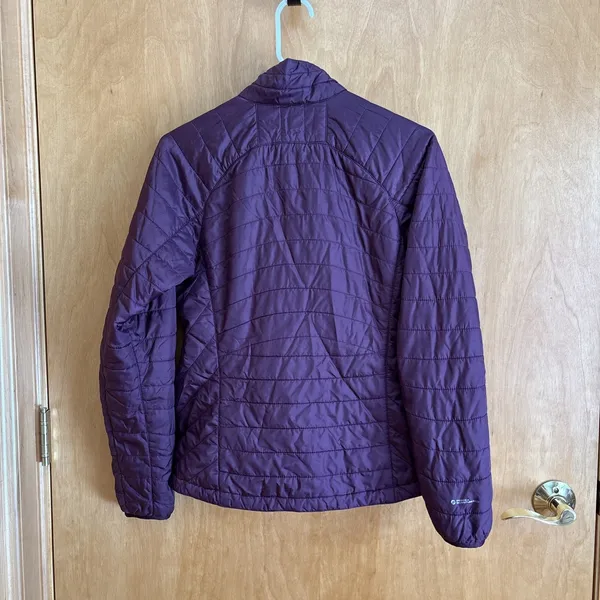 Eddie Bauer Women's First Ascent Reversible Jacket Purple‎ Coat Puffer Size XS - Image 6