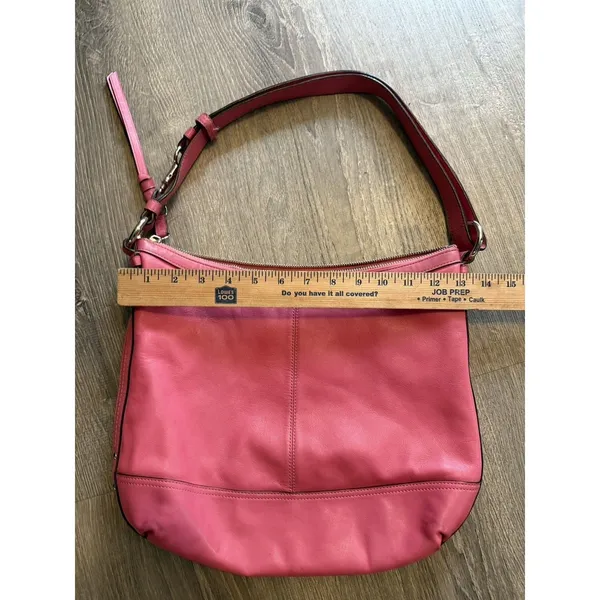 Coach Park Leather Duffle 19726 Pink Barbie Glam Y2k Shoulder Bag - Image 5