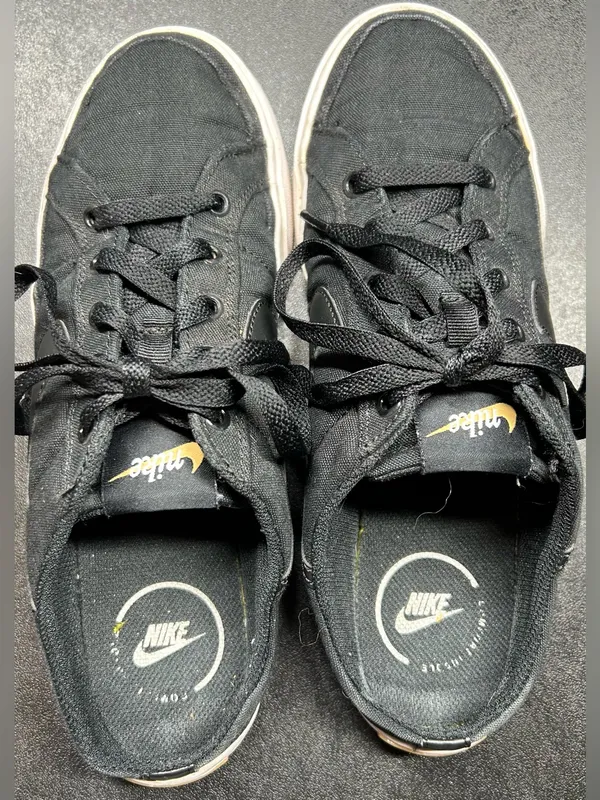 Nike Women’s Size 9.5 Court Legacy Mule Shoes Black Slip On Sneakers - Image 5