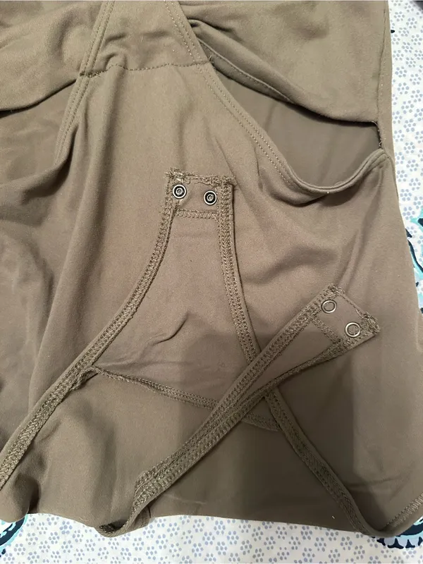 Abercrombie Knot Front Long Sleeve bodysuit - Image 7