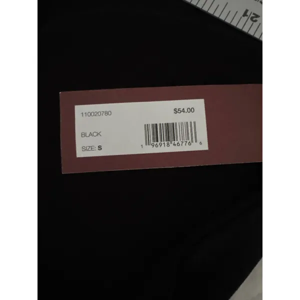 Love Scarlett Black Tie‎ Neck Long Sleeve Blouse - Womens Small - Image 5