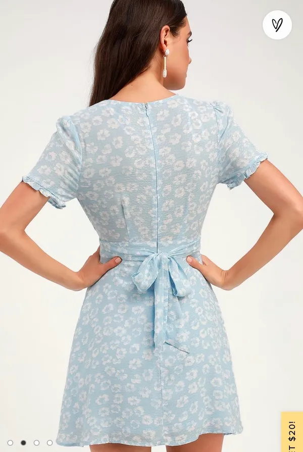 BLUE SUMMER DRESS - Image 3