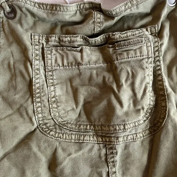 NWOT American Eagle Railroad Baggy Overall Shorts - Image 3