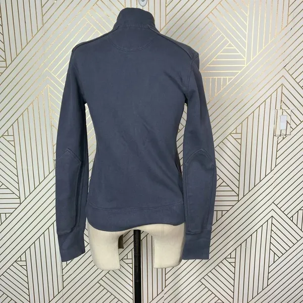 American Giant Heavyweight Full Zip Up Sweatshirt Jacket Jacket‎ Gray Size XS - Image 9