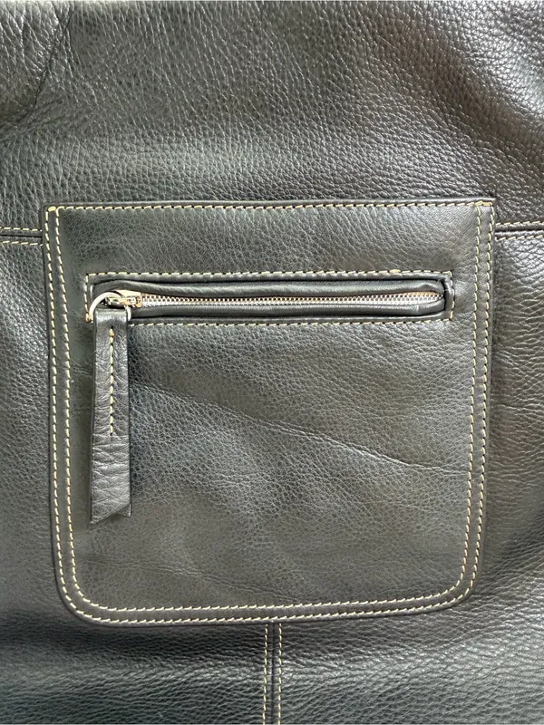 Vintage Liz Claiborne Leather Purse - Image 4