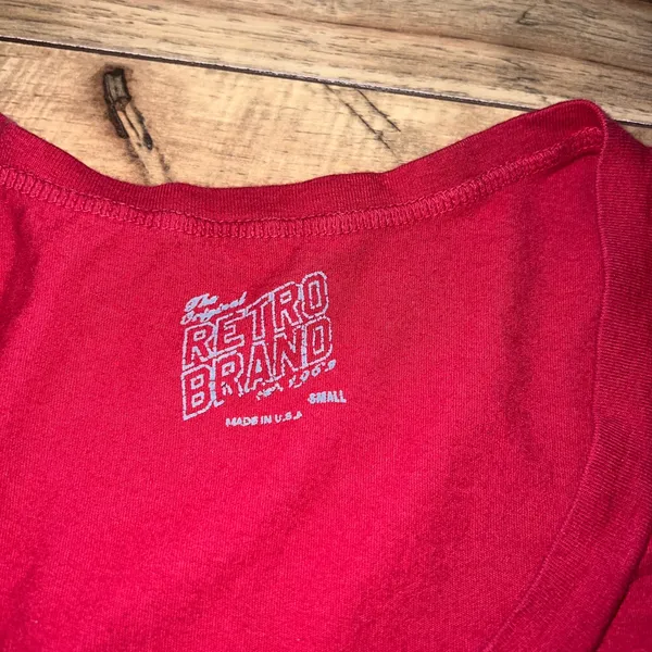 vintage ohio state v-neck t-shirt 13 - Image 3