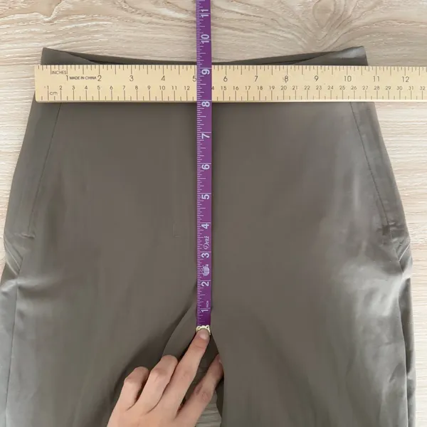 Lululemon 0 Smooth Fit Pull‎ On Flare Nomad Minimal Outdoor Athletic Taupe - Image 9