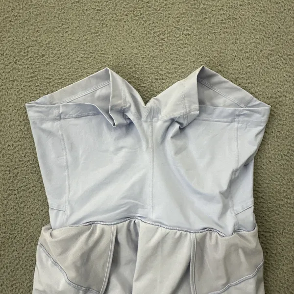 Lululemon Hotty Hot Skirt Skort High Rise Pastel Blue Athletic Women's 10 Tall - Image 3
