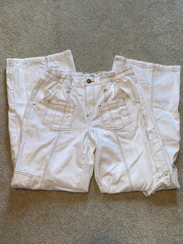 BDG Urban Outfitters Y2K Denim Cargo Womens Pants - Image 4