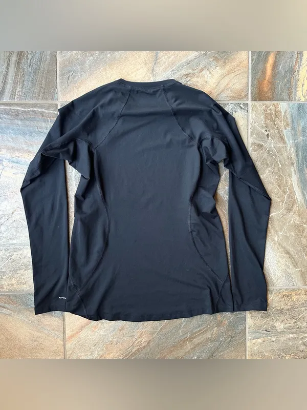 Columbia Omni-Wick Black Long Sleeve Base Layer Shirt Crew Neck Women’s Medium M - Image 4