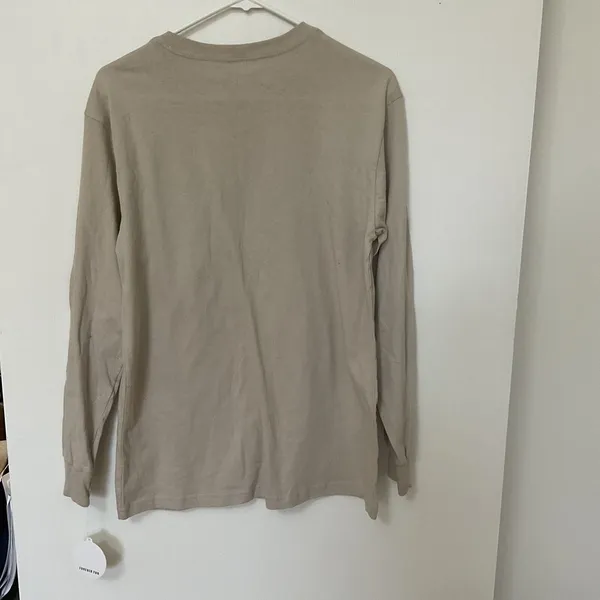 Neff Wild World Tan Beige One with Nature Women’s Long Sleeve Size Small New - Image 2