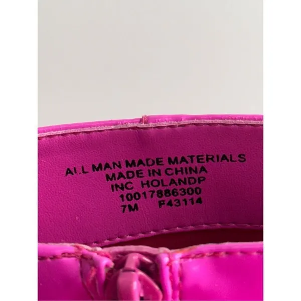 INC International Concepts Boots Size 7‎ Pink Pointed Toe Stiletto Heels - Image 7