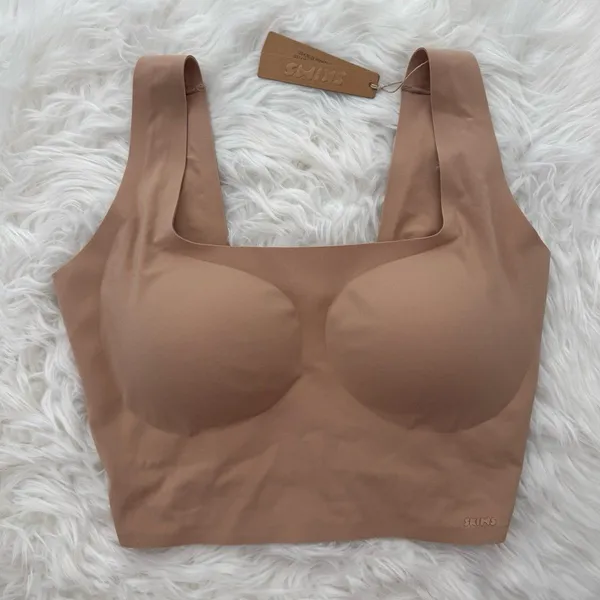 Skims Naked Scoop Tank Bra Clay M-DD - Image 2
