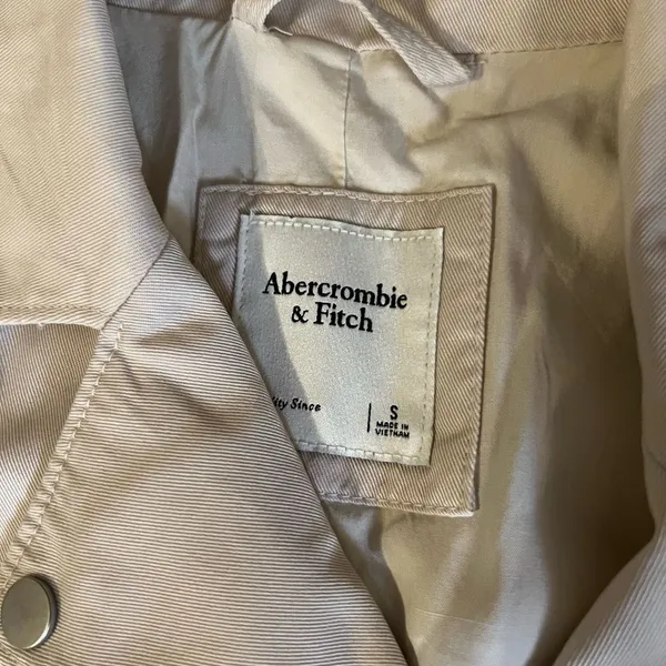 Abercrombie asymmetrical jacket small‎ - Image 8