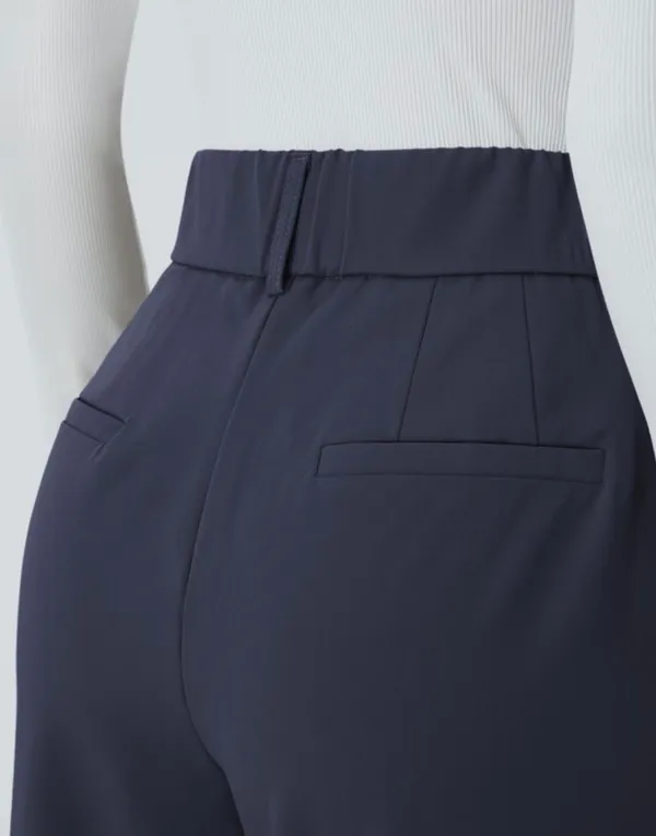 Halara High Waisted Pocket Solid Work Tapered Pants - Image 4
