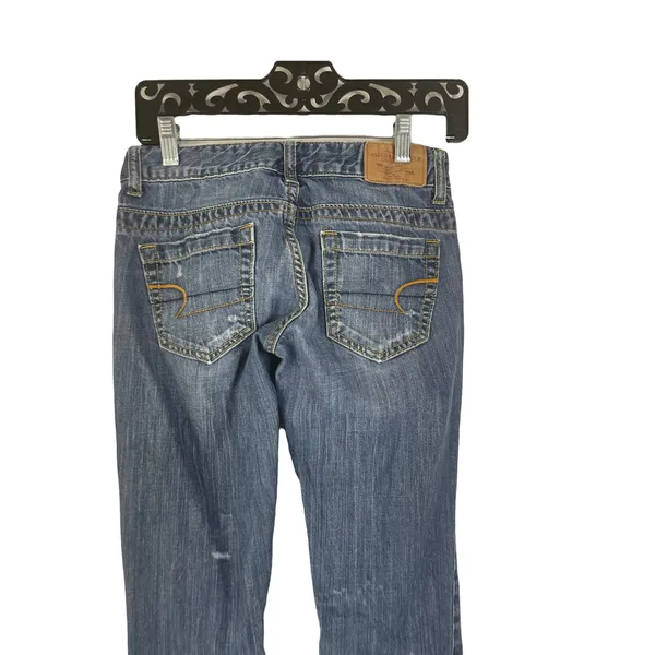 American Eagle Women's‎ Size 0 Straight 77 Jeans - Image 5