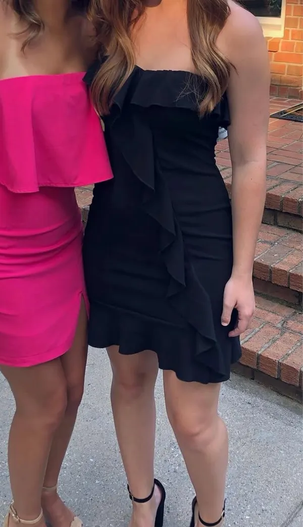 Lulu’s Black Mini Dress - Image 2