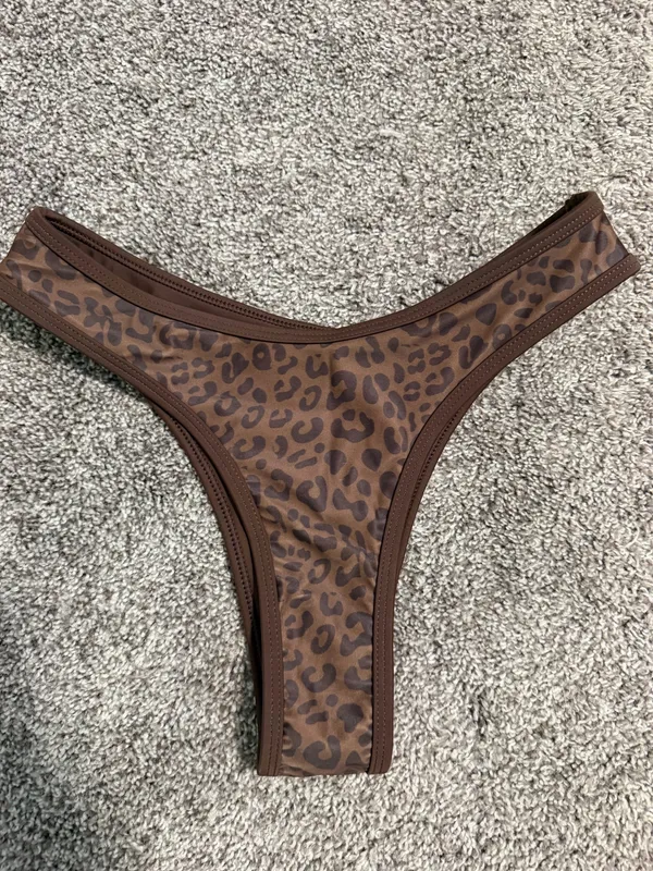 93 Play Street Cheetah Print Bikini Bottoms - Image 3