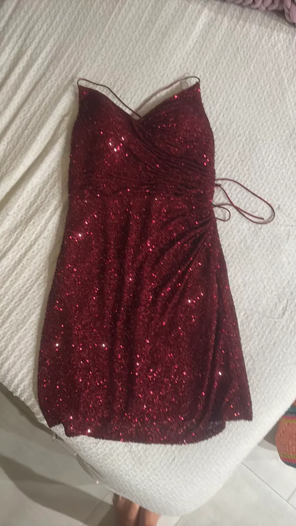 Dillard's Red Homecoming dress - Image 2