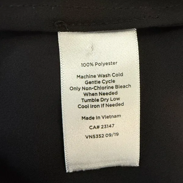 Talbots Sleeveless Ruffled Neckline Blouse Size Large - Image 5