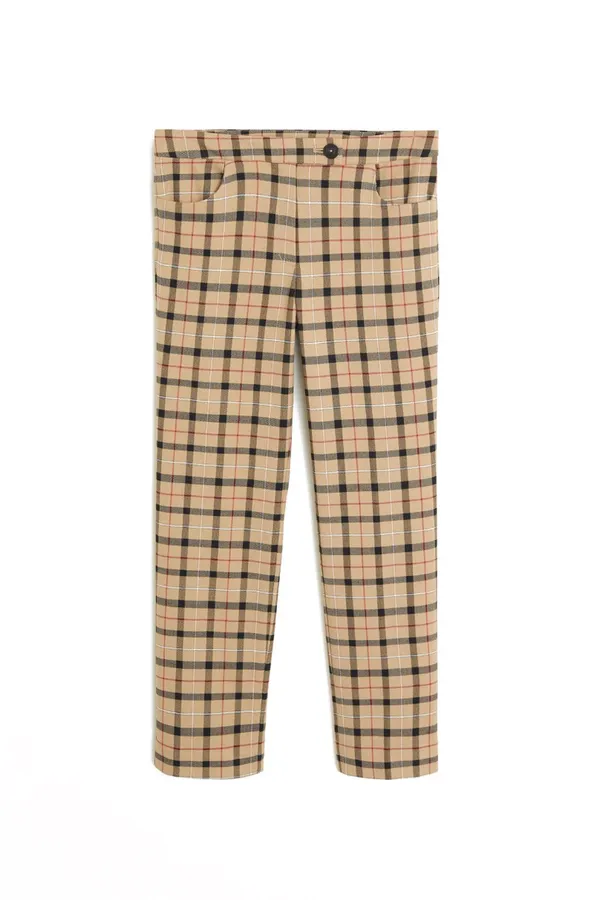 NWOT Mango Plaid Trousers - Image 3