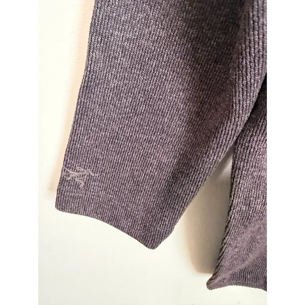 Arcteryx Laina Sweater Womens S Purple Funnel Neck Knit Pullover Top - Image 5