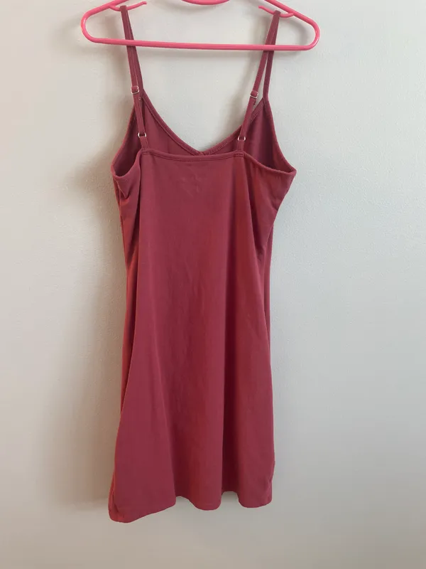 NWOT Maroon Bodycon Mini Dress - Image 3