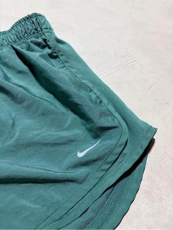 Nike Women's Teal Athletic Running Shorts - Image 2